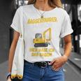 Children's Digger Driver Marlon Construction Site With Name Children's 80 T-Shirt Geschenke für Sie