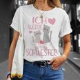 Children's Ich Werde Große Schwester Ich Werde Große Schwester 2023 Cat T-Shirt Geschenke für Sie