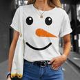 Children's Snowman Costume Children's Snowman Face T-Shirt Geschenke für Sie