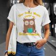 Coffee Owls Early Bird Owl Saying T-Shirt Geschenke für Sie