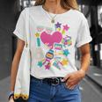 De Los Años 80 Baby 90S Made Me Love The 80S Retro Hombres Es Manga Larga Camiseta unisex Regalos para ella