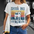 Dog Shiba Inu Mom -Intage Shiba Inu Mom Gray T-Shirt Geschenke für Sie