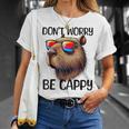 Don't Worry Be Cappy Capybara Water Pig T-Shirt Geschenke für Sie