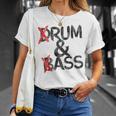 Drum And Bass Rum & Assintage Gray T-Shirt Geschenke für Sie