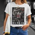 Goddess Snake Greek Mythology Backprint Medusa T-Shirt Geschenke für Sie