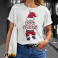 Grandpa Claus Christmas Family Partner Look Santa Claus Long-Sleeved T-Shirt Geschenke für Sie