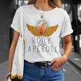 Holy Aperoli God Wine Glasses Saying T-Shirt Geschenke für Sie