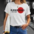 Kawasaki City 80S Retro 90S Japanese Aesthetic Kawasaki T-Shirt Geschenke für Sie