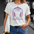 Kinder Level 8 Jahre Mädchen Geburtstag Gamer Girl Zockerin 2017 T-Shirt Geschenke für Sie