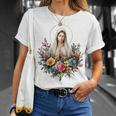 Our Lady Of Fatima Mother Mary Saint Mary Powerful Symbol T-Shirt Gifts for Her