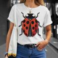 Ladybug Adult Children Ladybird Costume Red T-Shirt Geschenke für Sie