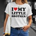 I Love My Little Brother T-Shirt Geschenke für Sie