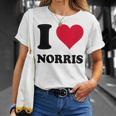 I Love Norris T-Shirt Geschenke für Sie