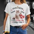 Maine Coon Cadeau Propriétaire Maine Coon Humour Chat Mignon T-Shirt Cadeaux pour elle