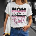 Mom And Dad Of The Birthday Girl Family Party Decorations T-Shirt Gifts for Her