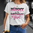 Mommy Of The Birthday Girl Pink Groovy Birthday T-Shirt Gifts for Her