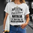 Name Nataliaorname Namensgeschenke Namenstag Fun T-Shirt Geschenke für Sie