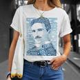 Nikola Tesla Illustration By Glitschika s T-Shirt Geschenke für Sie