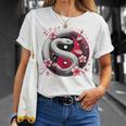 Nouvel An Chinois 2025 Année Du Serpent À L'arrière T-Shirt Cadeaux pour elle