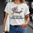 Official Sleep Pyjamas Nightdress Koala Gray T-Shirt Geschenke für Sie