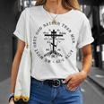 Orthodox Christian Cross T-Shirt Geschenke für Sie