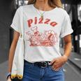 Pizza Box Cardboard Italian Retro Logo T-Shirt Geschenke für Sie