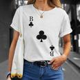 Playing Card Cross Bube Card Game Day Carnival Costume T-Shirt Geschenke für Sie