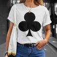 Playing Card Cross Heart Checked Spades Carnival Group Costume Card S T-Shirt Geschenke für Sie