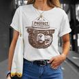 Protect Our Parks Bear Graphic National Park T-Shirt Gifts for Her