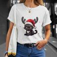 Reindeer Was Out Sold Out Cats Christmas T-Shirt Geschenke für Sie