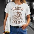 Rodeo Gigi Western Cowboy Family Matching Mother's Day T-Shirt Gifts for Her