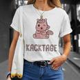 Sie Mal Die Kacktage In Glitzer Tunken Unicorn T-Shirt Geschenke für Sie