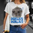 Sleep Sad Hamster Sleep Meme Sleeping Hamsti T-Shirt Geschenke für Sie