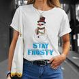 Stay Frosty Shirt Christmas Shirt Cool Snowman Premium T-Shirt Gifts for Her