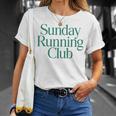 Sunday Running Club X Jogger Jogging Runner Fitness Gym T-Shirt Geschenke für Sie