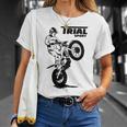 Trial Motorcycle Trial Rider Moto Trial T-Shirt Geschenke für Sie