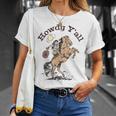 Vintage Howdy Y'All Rodeo Western Country Southern Cowgirl T-Shirt Gifts for Her