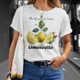 Wenn Du Zitronen Bekommst Mach Limoncello Travel To Italy T-Shirt Geschenke für Sie