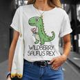 Wildberry Saufus Rex Dino Wildberry Lillet Summer Cocktail T-Shirt Geschenke für Sie