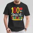 100 Days Of Kindergarten School 100Th Days Of School T-Shirt Unique Gifts