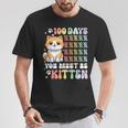 100 Days Of School You Must Be Kitten Cat 100 Days Of School T-Shirt Personalized Gifts