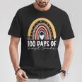 100Th Day Of First Grade 100 Days Of 1St Grade Cool Rainbow T-Shirt Unique Gifts