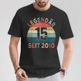 15Th Birthday Legendary Since 2010Intage 15 Years Old T-Shirt Lustige Geschenke