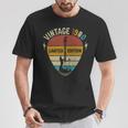 1980 Guitar Pick Vintage T-Shirt Unique Gifts