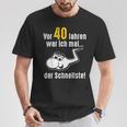 40Th Birthday Man Woman 40 Years 1984 Decorative T-Shirt Lustige Geschenke