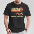 45 Cumpleaños Hombre 45 Años Hecho En 1980 Marzo Camiseta unisex Regalos divertidos