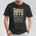 48 Jahre Oldtimer 1975Intage 48Th Birthday T-Shirt Lustige Geschenke