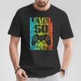 50Th Birthday Man Gamer Level Complete 50 Years T-Shirt Lustige Geschenke