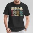 58Th Birthday Originalintage 1966 Year 1966 T-Shirt Lustige Geschenke