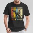 6 Year Old Dinosaur 6Th BirthdayRex Dino Six A Saurus T-Shirt Funny Gifts